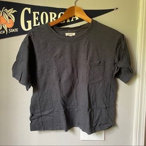 EUC Madewell boxy pocket tee